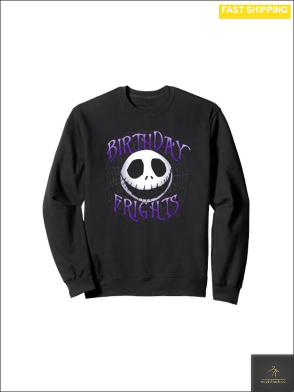 Disney Nightmare Before Christmas Jack Birthday Frights Sweatshirt